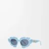 Flower sunglasses Light Blue