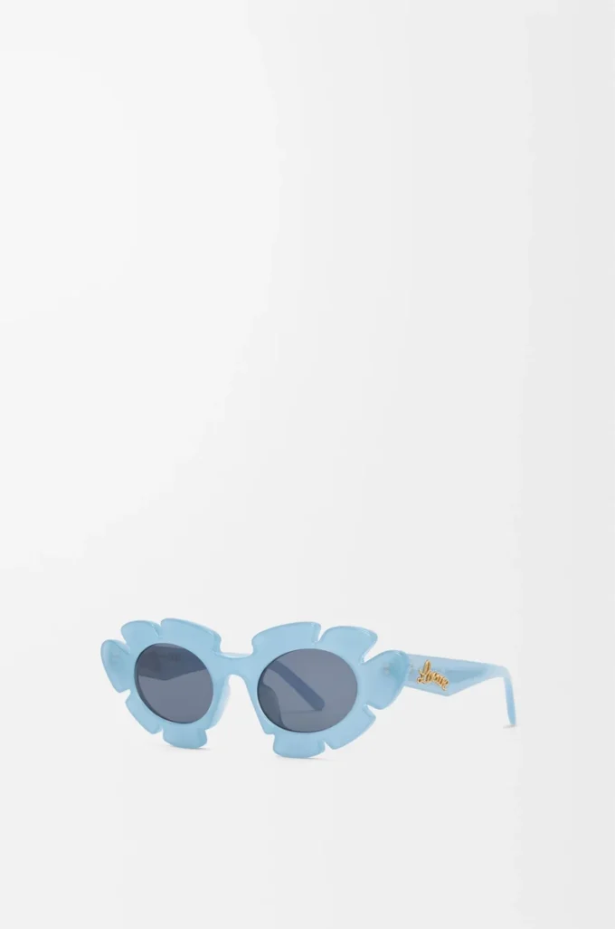 Flower sunglasses Light Blue