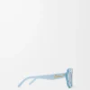 Flower sunglasses Light Blue