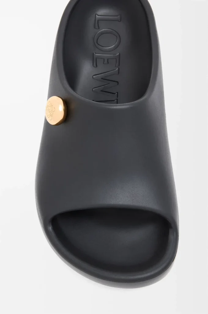 Foam Pebble slide Black/Gold Foam Pebble slide Black/Gold