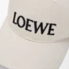 Futurist Cat cap in cotton Soft White/Black Futurist Cat cap in cotton Soft White/Black