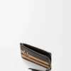Futurist Cat coin cardholder in classic calfskin Dark Taupe/Orange Futurist Cat coin cardholder in classic calfskin Dark Taupe/Orange