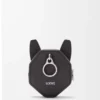 Futurist Cat coincase in classic calfskin Charcoal Futurist Cat coincase in classic calfskin Charcoal