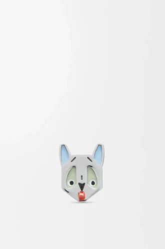 Futurist Cat dice Silver/Blue