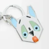 Futurist Cat keyring Silver/Multicolor Futurist Cat keyring Silver/Multicolor