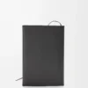 Futurist Cat notebook in calfskin Black/Multicolor