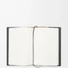 Futurist Cat notebook in calfskin Black/Multicolor