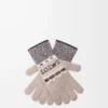 Gloves in wool blend Beige/Multicolor Gloves in wool blend Beige/Multicolor
