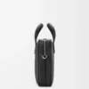 Goya thin briefcase in soft grained calfskin Black Goya thin briefcase in soft grained calfskin Black