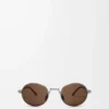 Groove Oval sunglasses Brown Sugar