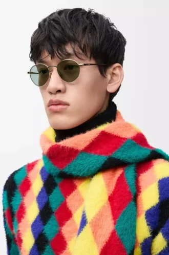 Groove Oval sunglasses Green