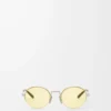 Groove Oval sunglasses Yellow Groove Oval sunglasses Yellow
