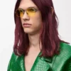 Groove Oval sunglasses Yellow Groove Oval sunglasses Yellow