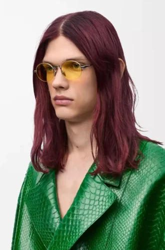 Groove Oval sunglasses Yellow