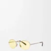 Groove Oval sunglasses Yellow Groove Oval sunglasses Yellow