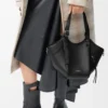 Hammock Flip bag in classic calfskin Black Hammock Flip bag in classic calfskin Black