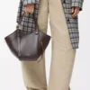 Hammock Flip bag in classic calfskin Dark Chestnut Hammock Flip bag in classic calfskin Dark Chestnut