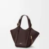 Hammock Flip bag in classic calfskin Dark Chestnut Hammock Flip bag in classic calfskin Dark Chestnut
