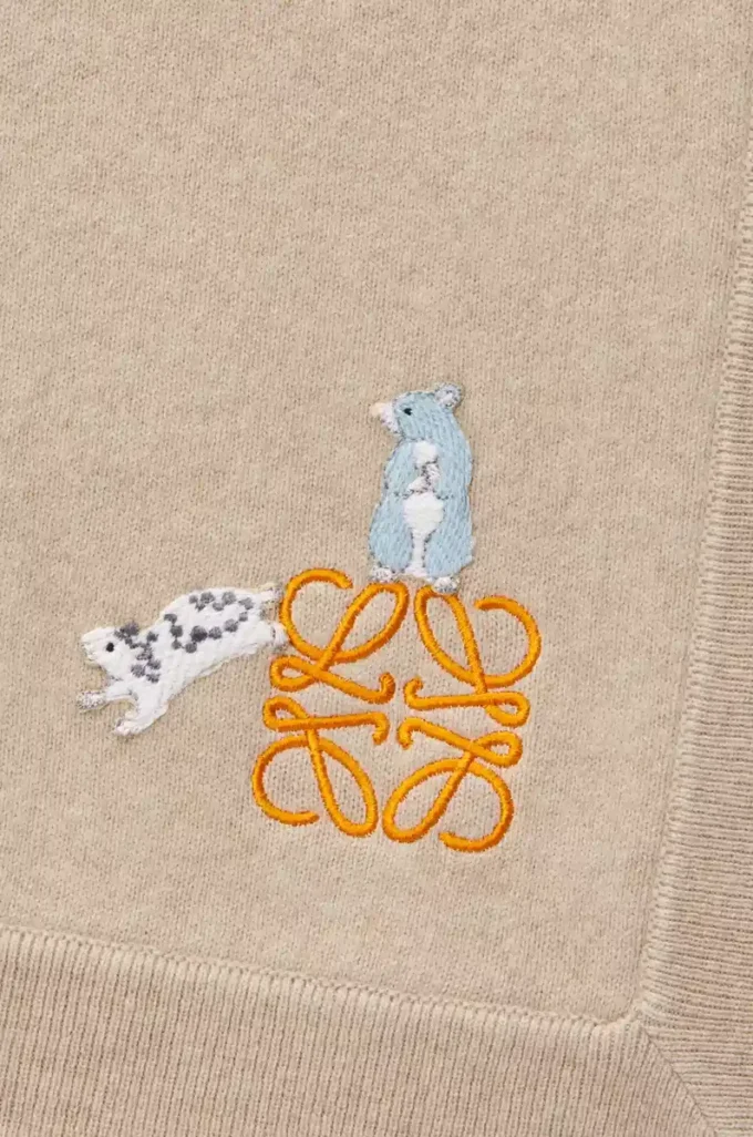 Hamster blanket in cashmere Beige Hamster blanket in cashmere Beige
