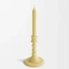 Honeysuckle wax candleholder Yellow Honeysuckle wax candleholder Yellow