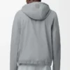 Hooded jacket in cotton Light Grey