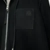 Hooded jacket in shearling Black Hooded jacket in shearling Black