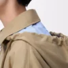 Hooded parka in cotton Beige Hooded parka in cotton Beige