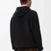 Hoodie in wool Black Hoodie in wool Black