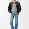 Hoodie in wool Light Grey Melange Hoodie in wool Light Grey Melange