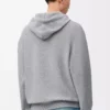 Hoodie in wool Light Grey Melange Hoodie in wool Light Grey Melange