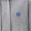 Hoodie in wool Light Grey Melange Hoodie in wool Light Grey Melange