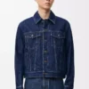 Hybrid jacket in denim and nappa calfskin Raw Denim Hybrid jacket in denim and nappa calfskin Raw Denim