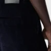 Hybrid trousers in cotton and wool Dark Navy Blue/Navy Hybrid trousers in cotton and wool Dark Navy Blue/Navy