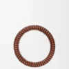 Interlock bangle in classic calfskin Tan Interlock bangle in classic calfskin Tan