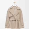 Jacket in cotton Beige Jacket in cotton Beige