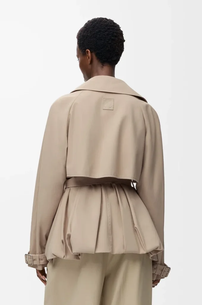 Jacket in cotton Beige Jacket in cotton Beige