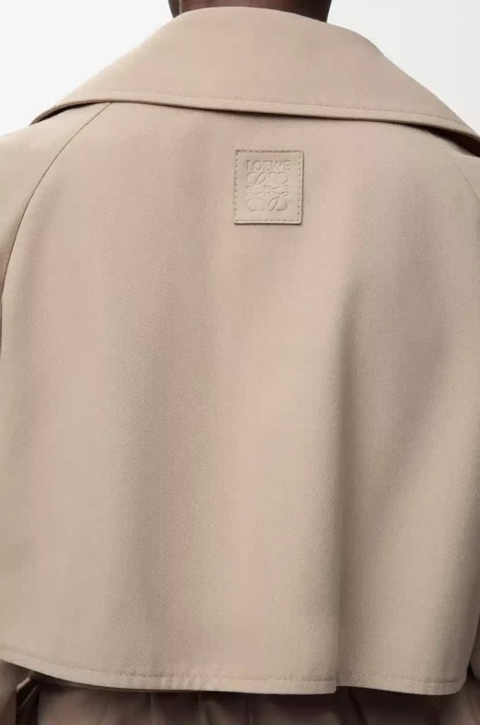 Jacket in cotton Beige Jacket in cotton Beige