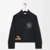 Jacket in cotton Black