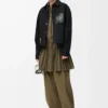 Jacket in cotton Black