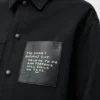 Jacket in cotton Black