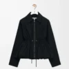 Jacket in cotton blend Black