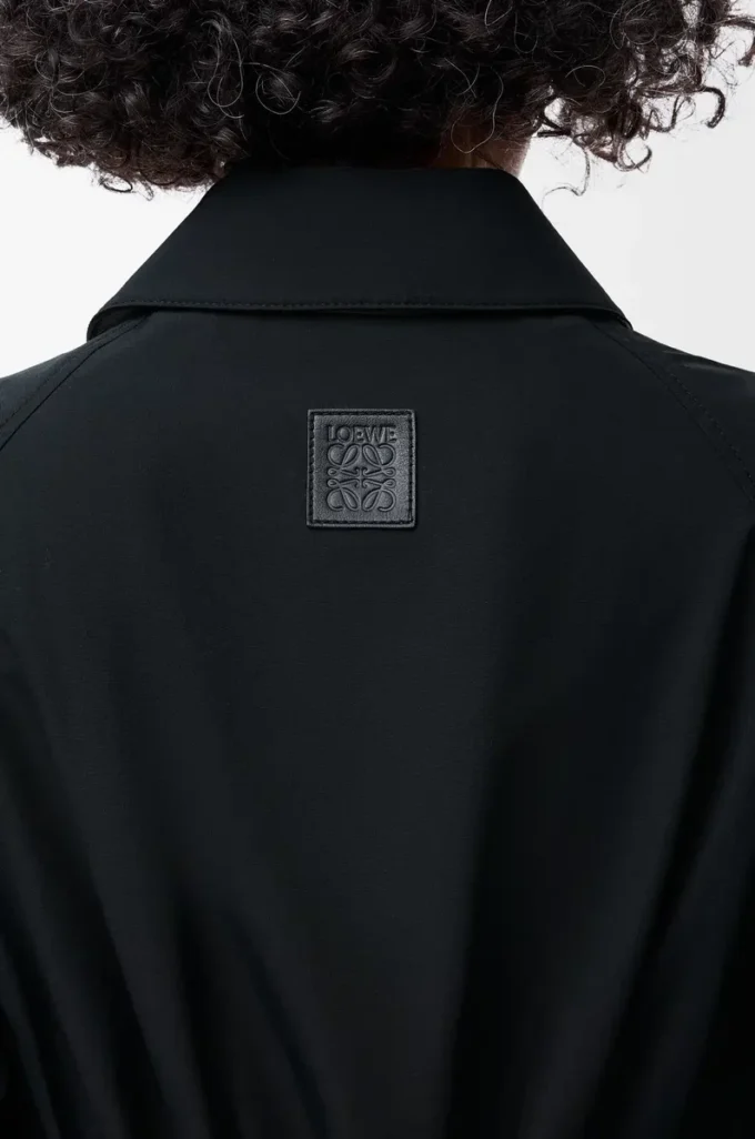 Jacket in cotton blend Black