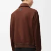 Jacket in cotton Brown/Dark Brown Jacket in cotton Brown/Dark Brown
