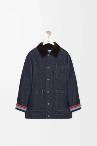 Jacket in denim Raw Denim/Blue