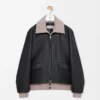 Jacket in nappa buffalo skin Black