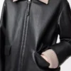 Jacket in nappa buffalo skin Black