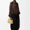 Jacket in nappa lambskin Brown