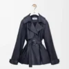 Jacket in nappa lambskin Navy Blue