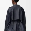 Jacket in nappa lambskin Navy Blue