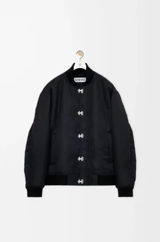 Jacket in nylon Black